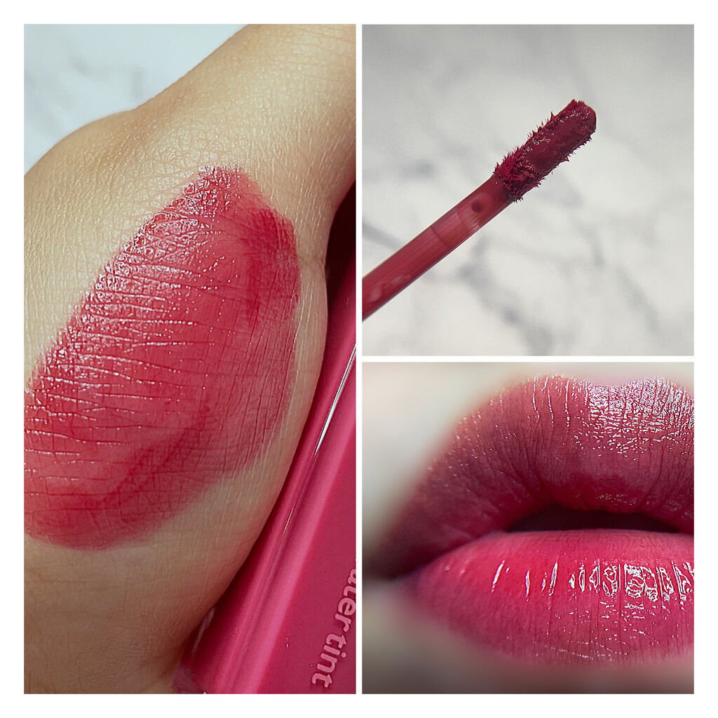 デュイフルウォーターティント/rom&nd/リップティントを使ったクチコミ（2枚目）