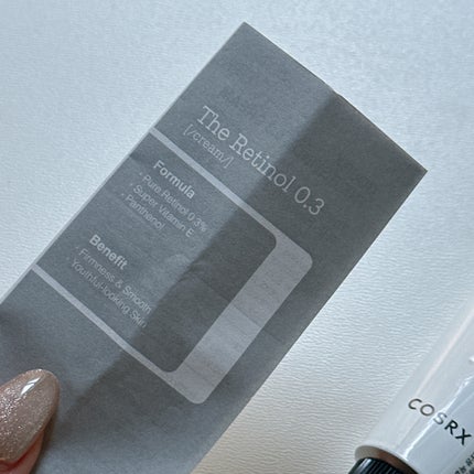 RXザ・レチノール0.3クリーム/COSRX/フェイスクリームを使ったクチコミ(5枚目)