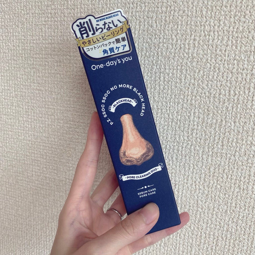 ノーモアブラックヘッド(ノーズピーリング)/One-day's you/スクラブ・ゴマージュを使ったクチコミ(1枚目)