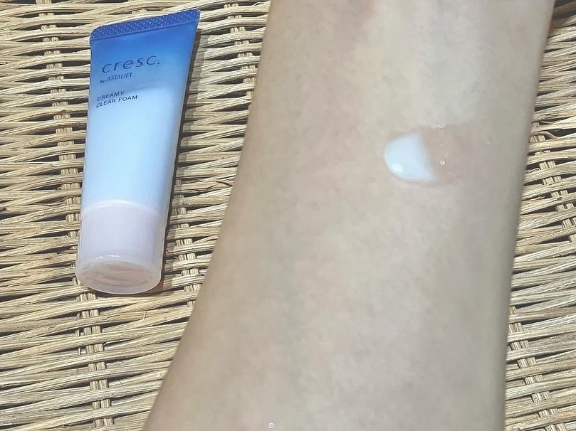 クリーミー クリアフォーム/cresc. by ASTALIFT/洗顔フォームを使ったクチコミ（1枚目）