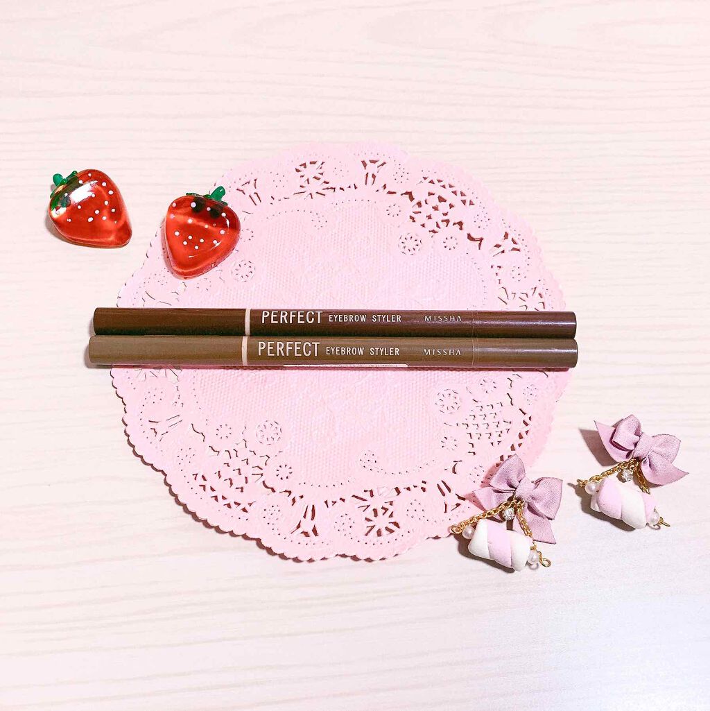 アイブロウスタイラー/MISSHA/アイブロウペンシルを使ったクチコミ（1枚目）