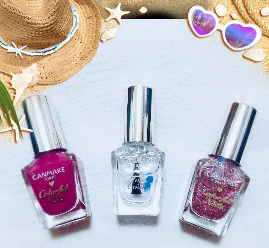 カラフルネイルズ/キャンメイク/マニキュアを使ったクチコミ(1枚目)