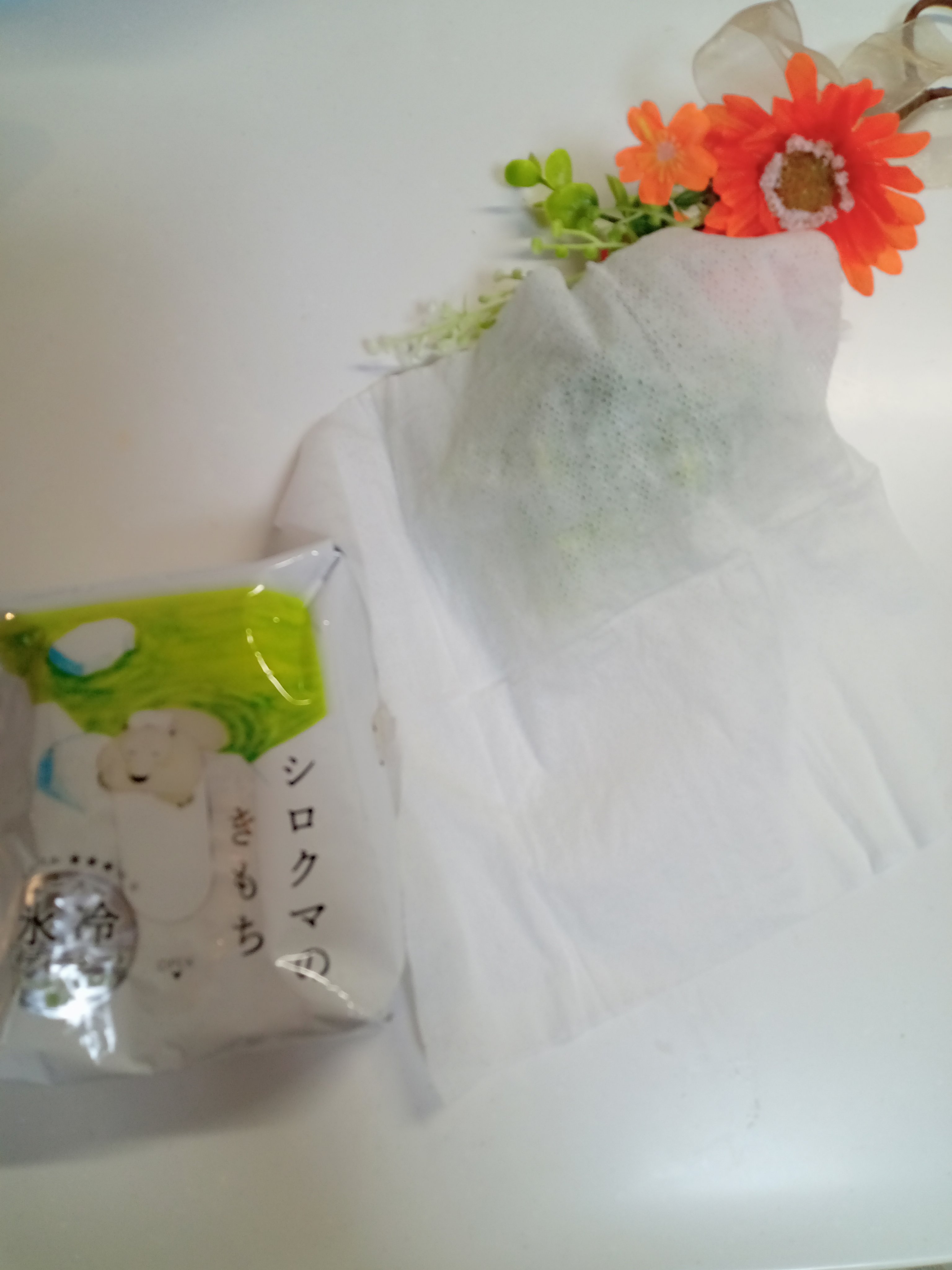 キモチ 氷冷ボディーシート シロクマのきもち/キモチ/ボディシートを使ったクチコミ（2枚目）