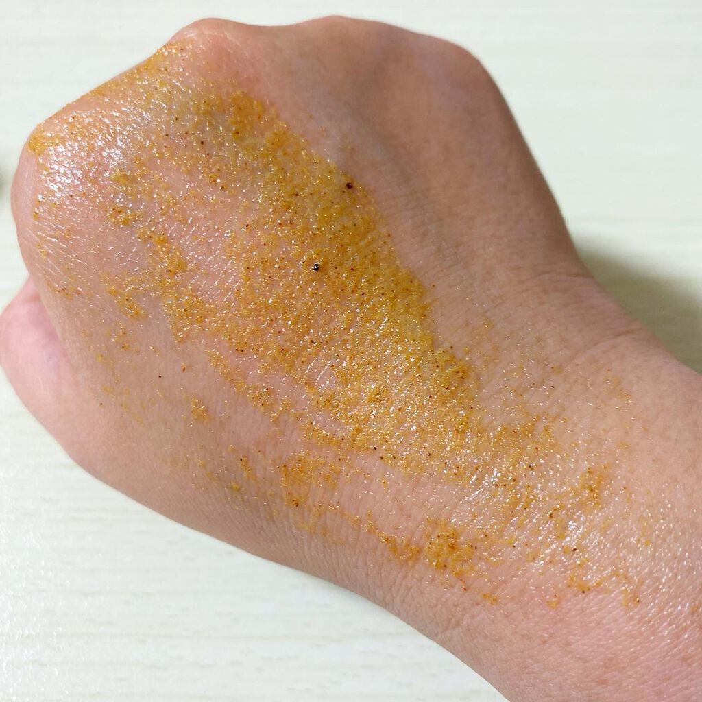 オリジナルボディスクラブ ホワイトムスク/plu/ボディスクラブを使ったクチコミ（2枚目）