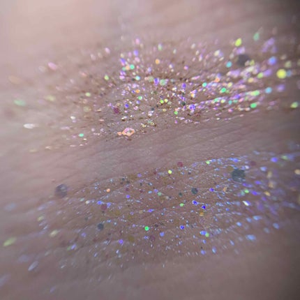 グリッター シャドウ カラー/rom&nd/グリッターを使ったクチコミ(4枚目)