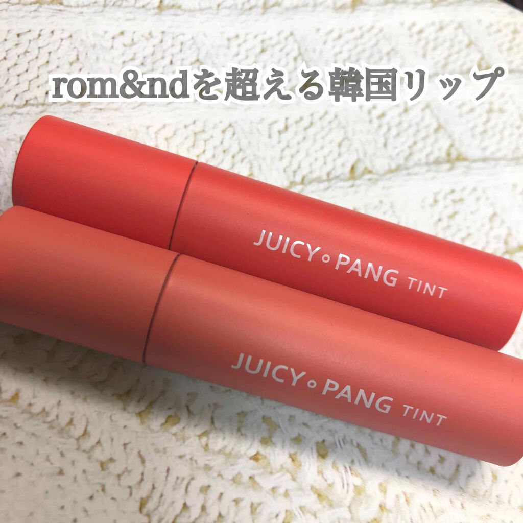 アピュー ジューシーパン ティント/A’pieu/リップティントを使ったクチコミ（1枚目）