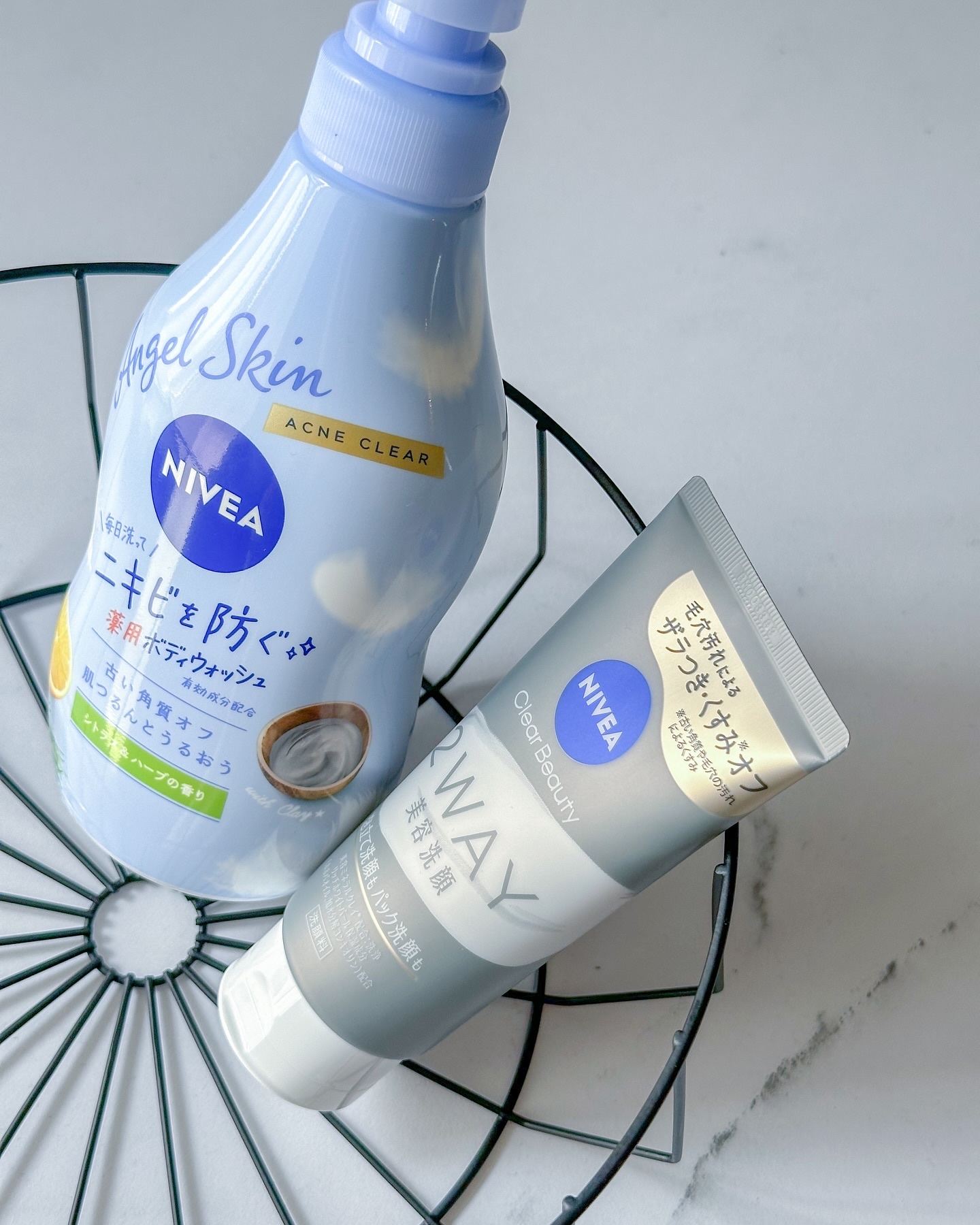 ニベア ニベア２ＷＡＹ美容洗顔のクチコミ「夏かと思うほど暑くなってきたので、ボディケアアイテムも新調🌻

コスパも良くて頼れるニベア( .....」（1枚目）