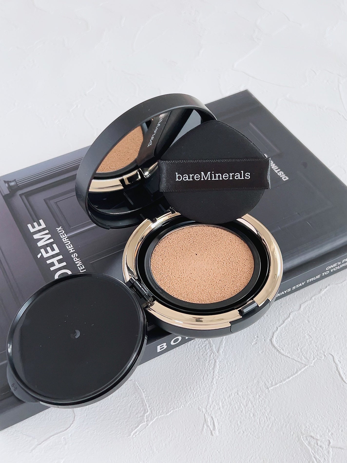 オリジナル ピュア セラム カバーアップ クッション/bareMinerals/クッションファンデーションを使ったクチコミ(4枚目)