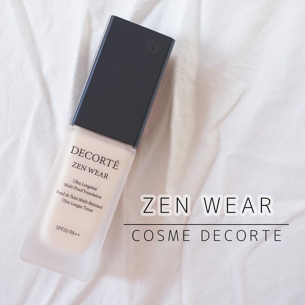 ゼン ウェア フルイド W14/DECORTÉ/リキッドファンデーションを使ったクチコミ（1枚目）