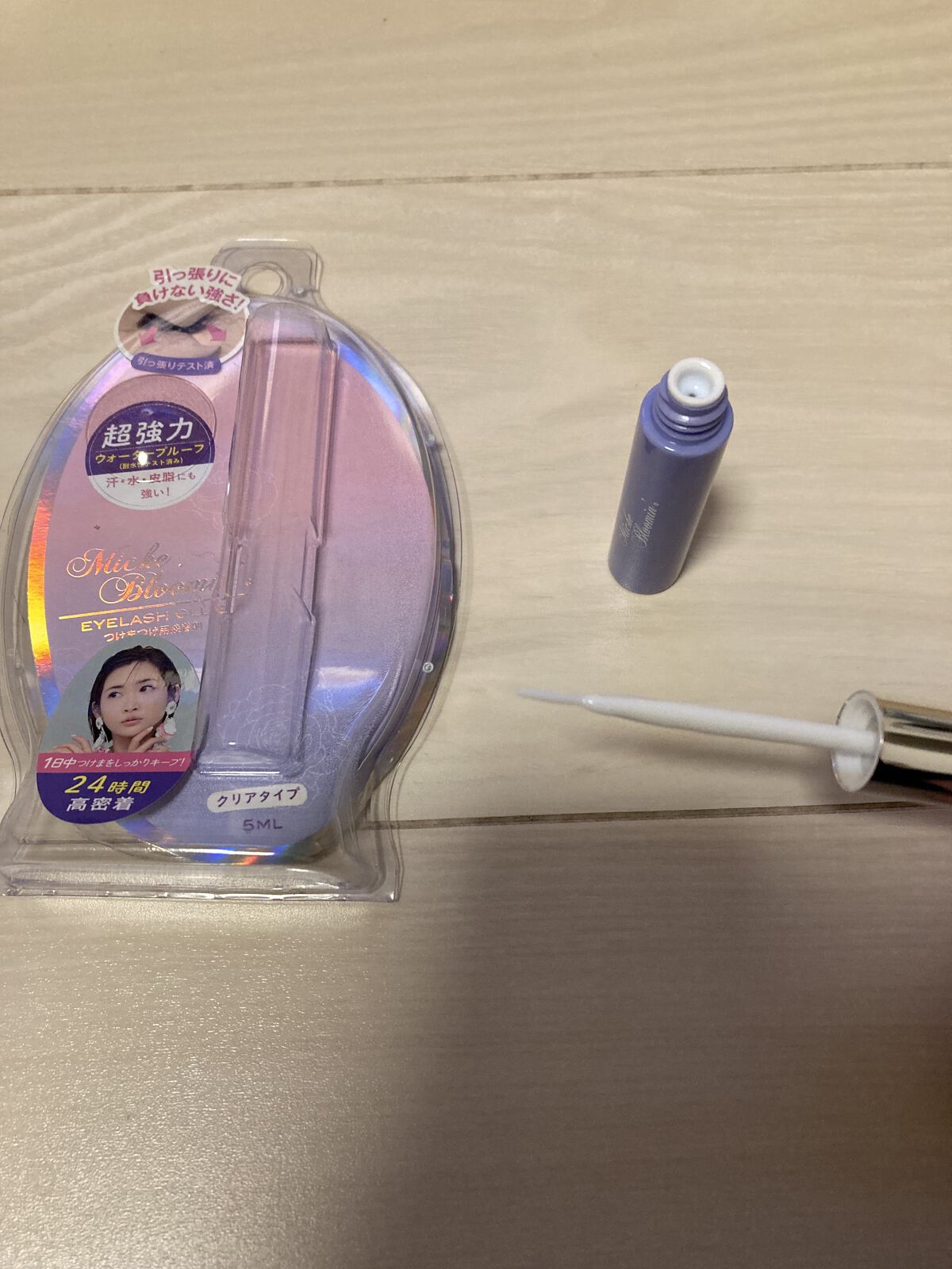 アイラッシュグルー/ミッシュブルーミン/つけまつげを使ったクチコミ（2枚目）