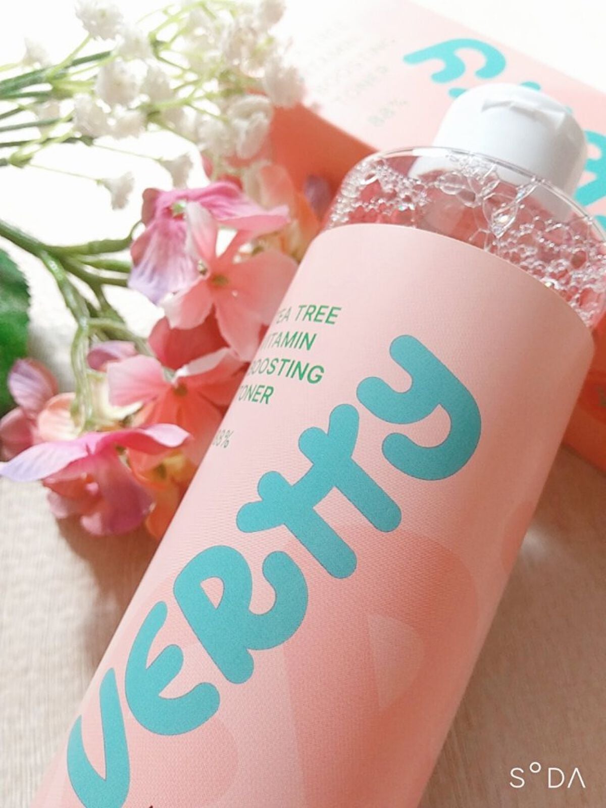 ティーツリー88%ビタミンブースティングトナー/Vertty/化粧水を使ったクチコミ(4枚目)