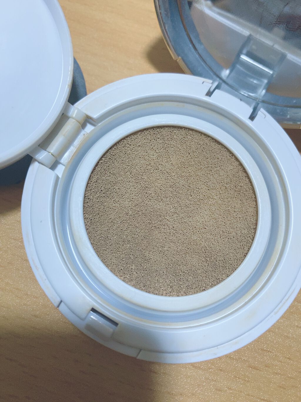 M クッションファンデーション(マット) No.21/MISSHA/クッションファンデーションを使ったクチコミ（2枚目）