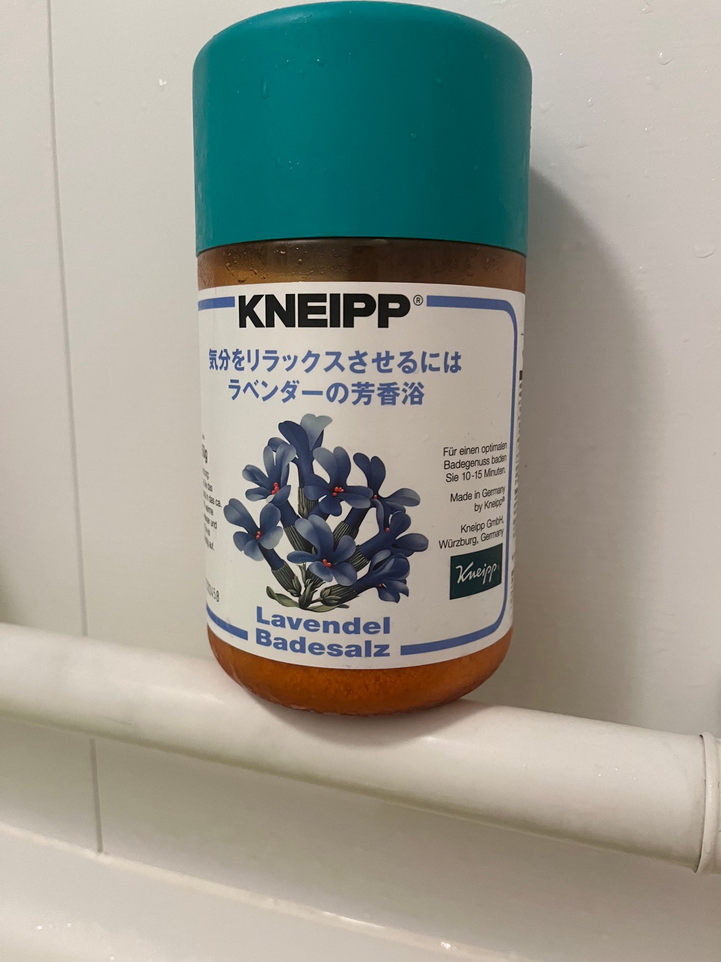 クナイプ バスソルト ラベンダーの香り/クナイプ/無機塩系入浴剤を使ったクチコミ(1枚目)