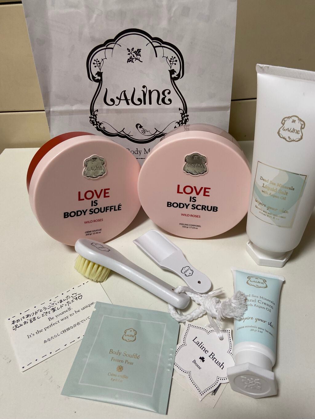 ワイルドローズ ボディソフレ/Laline/ボディクリームを使ったクチコミ(1枚目)