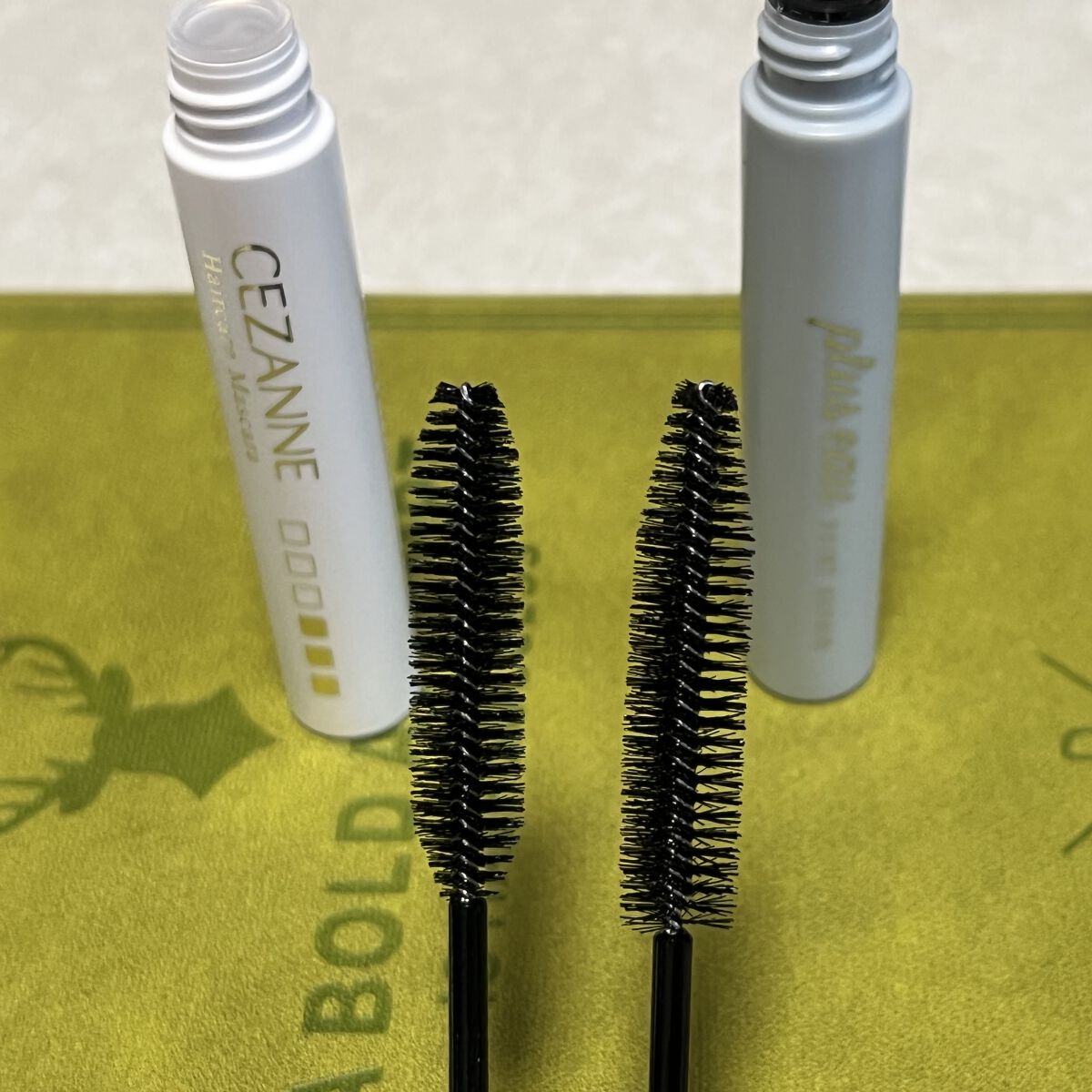 ヘアケアマスカラ/CEZANNE/ヘアジェルを使ったクチコミ（1枚目）