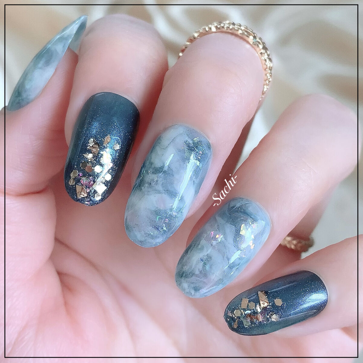 ネイルホリック WT038/ネイルホリック/マニキュアを使ったクチコミ（3枚目）