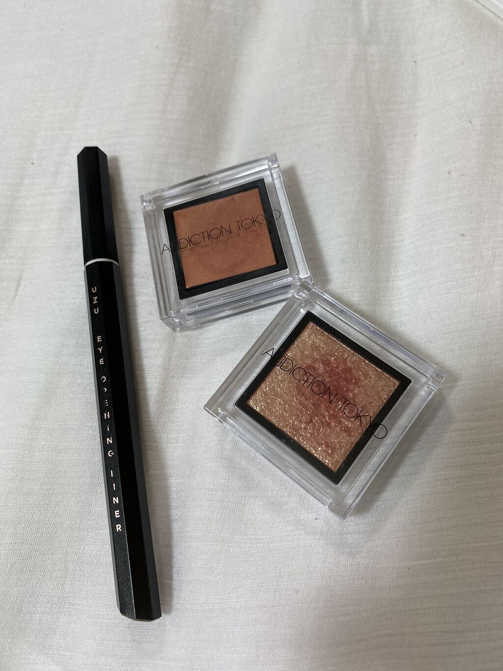 ザ アイシャドウ L 173 Sunset Orange/ADDICTION/単色アイシャドウを使ったクチコミ（2枚目）