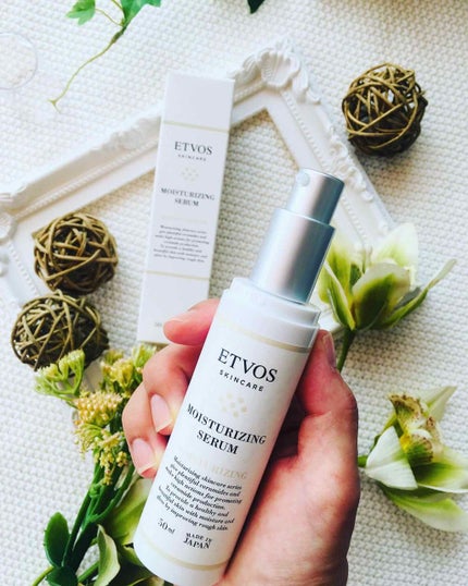 モイスチャライジングセラム/エトヴォス/美容液を使ったクチコミ(2枚目)