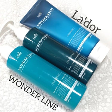 WONDER BALM/La'dor/洗い流すヘアトリートメントを使ったクチコミ（1枚目）