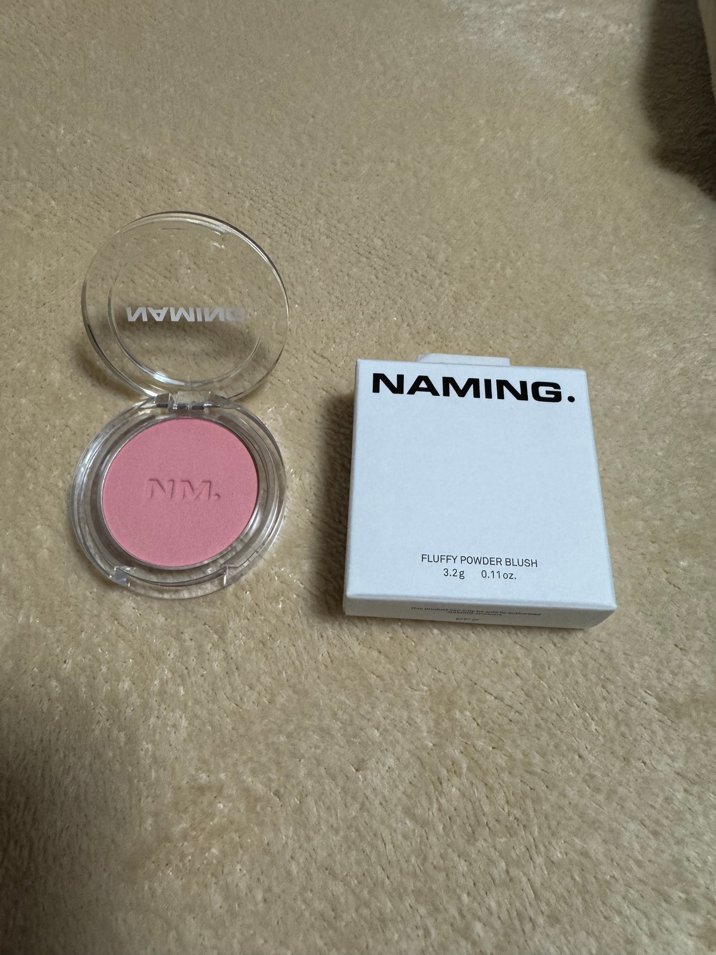 ネーミング フラッフィーパウダーブラッシュ/NAMING./パウダーチークを使ったクチコミ(1枚目)