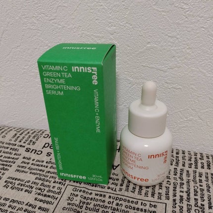 ビタC グリーンティーエンザイム ブライト セラム/innisfree/美容液を使ったクチコミ(4枚目)