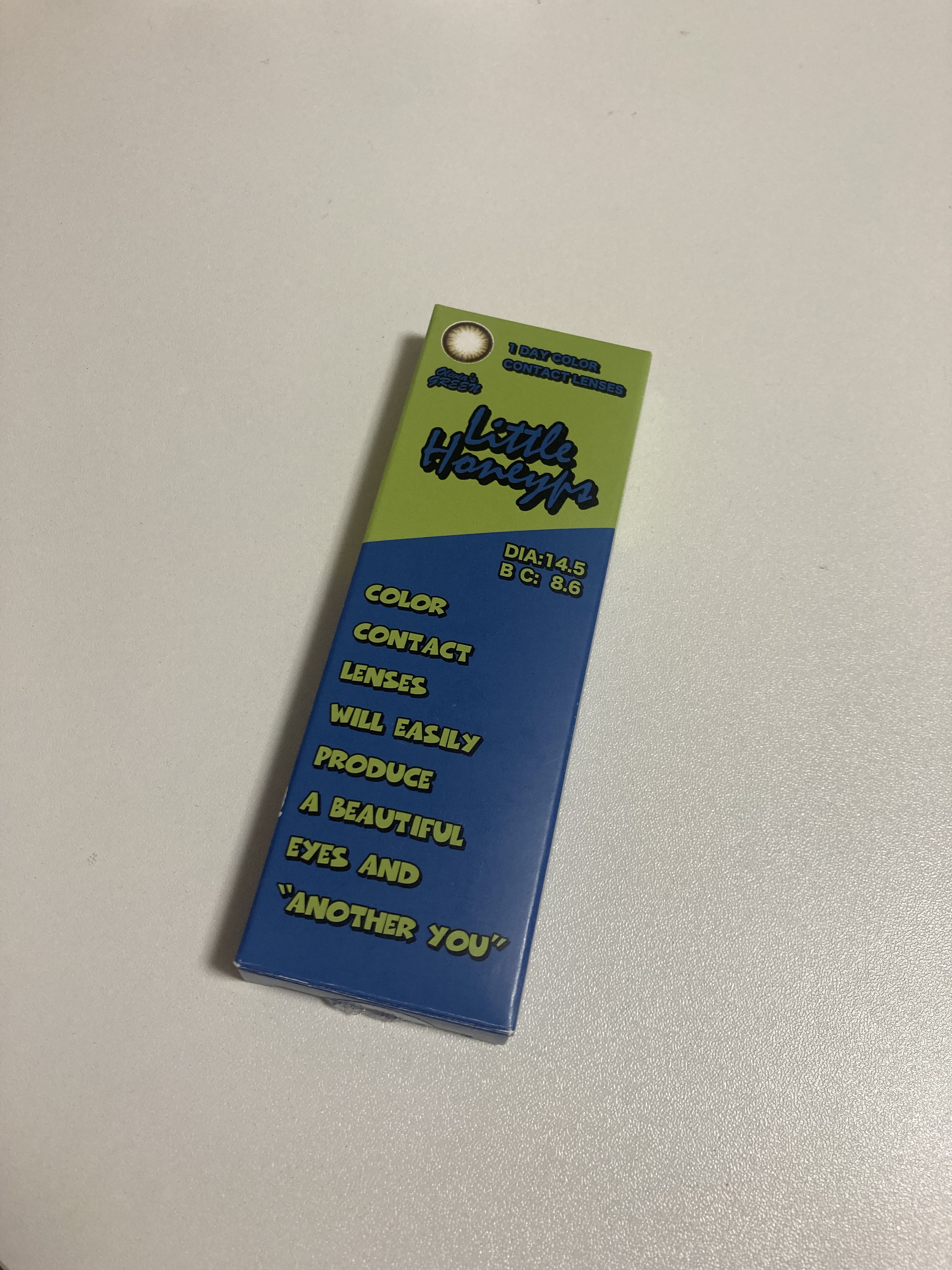 Little Honeyps 1day まあたそプロデュース/リトルハニップ/ワンデー（１DAY）カラコンを使ったクチコミ（1枚目）