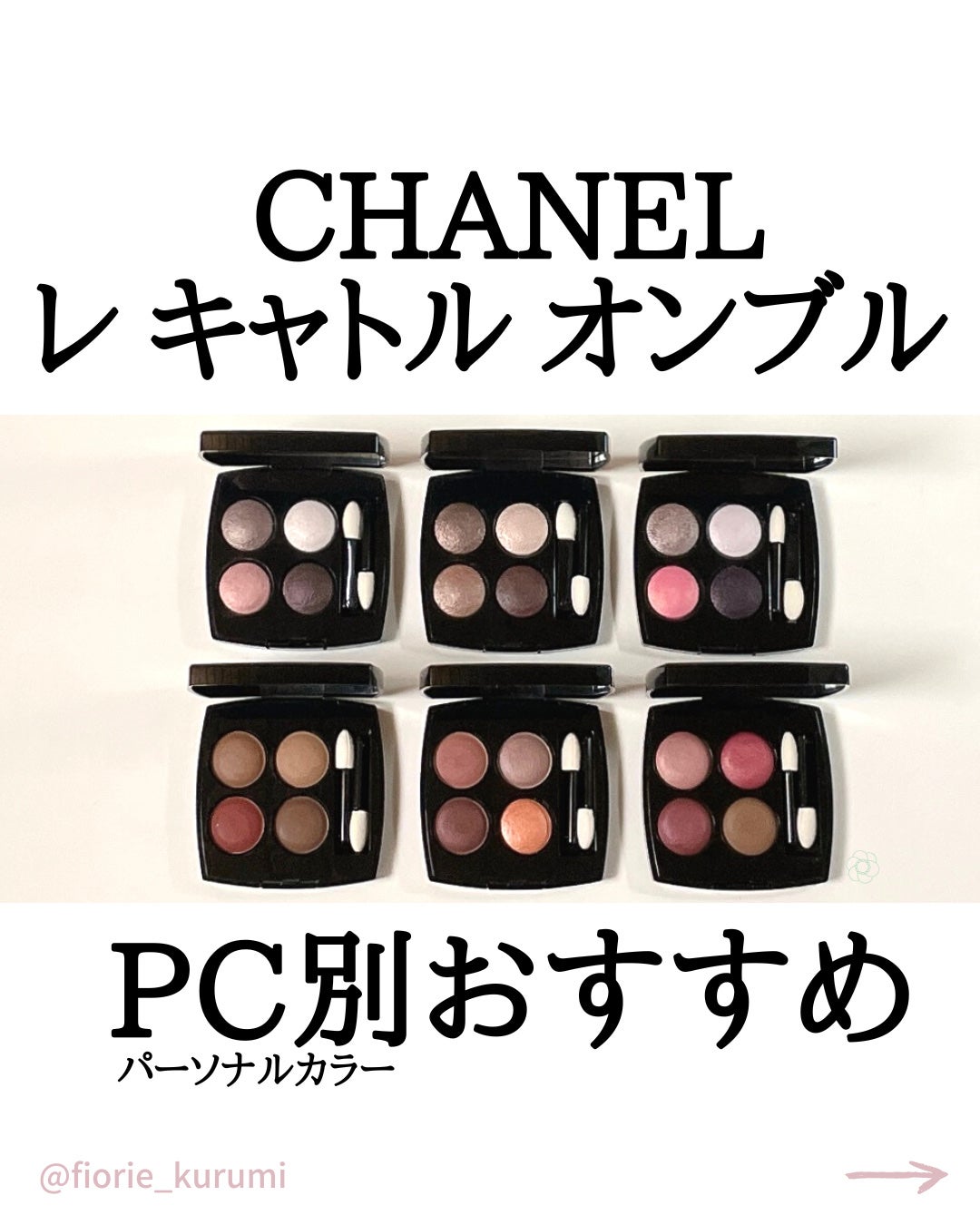 レ キャトル オンブル/CHANEL/アイシャドウパレットを使ったクチコミ(1枚目)