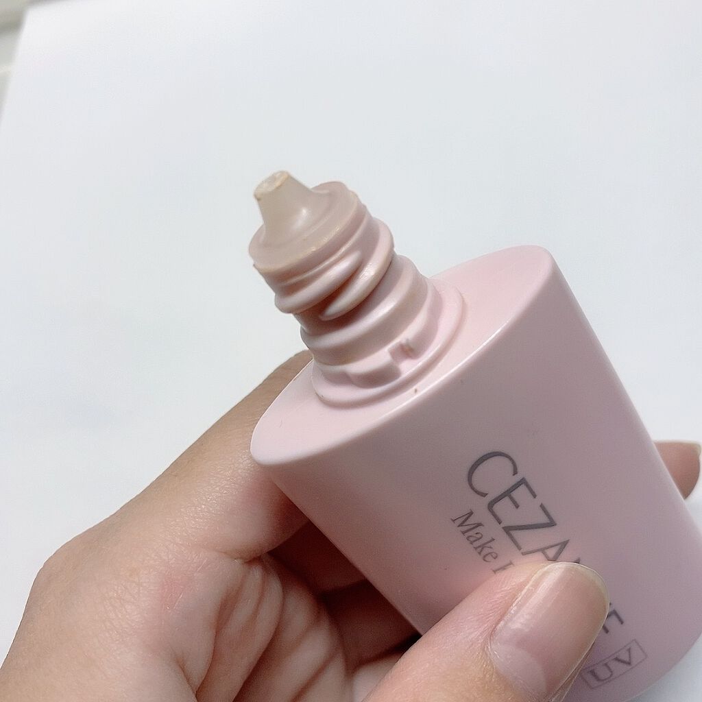 皮脂テカリ防止下地/CEZANNE/化粧下地を使ったクチコミ（2枚目）