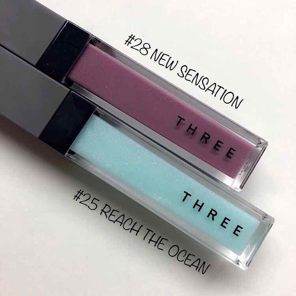 シマリング リップジャム/THREE/リップグロスを使ったクチコミ(1枚目)