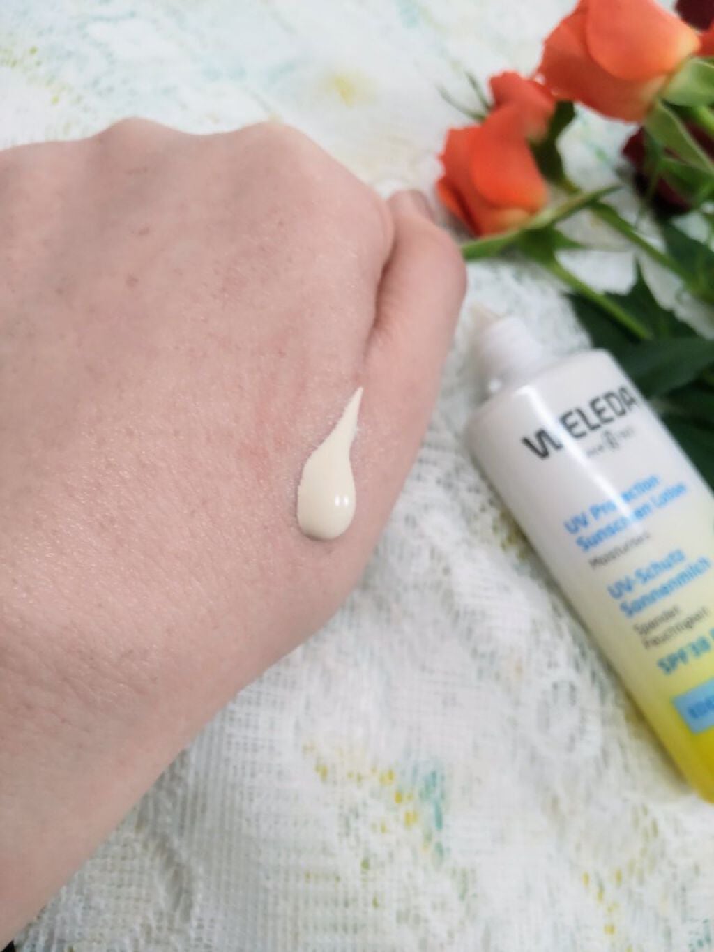 エーデルワイス UVプロテクト/WELEDA/化粧下地を使ったクチコミ(3枚目)