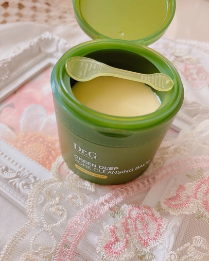グリーンディープポアクレンジングバーム/Dr.G/クレンジングバームを使ったクチコミ(2枚目)