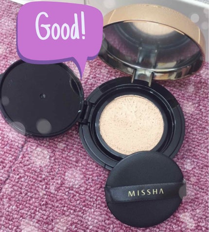 M クッション ファンデーション(プロカバー)/MISSHA/クッションファンデーションを使ったクチコミ(2枚目)
