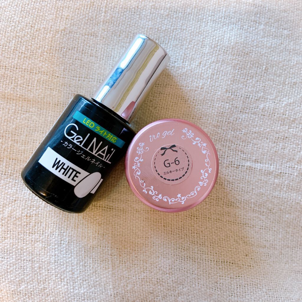 ジェルネイル（ライト対応）/セリア/ジェルネイルを使ったクチコミ（3枚目）