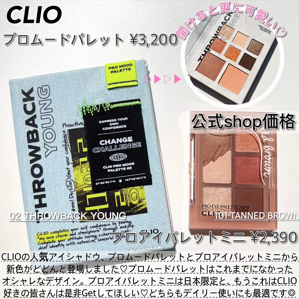 プロ アイ パレット/CLIO/アイシャドウパレットを使ったクチコミ(7枚目)
