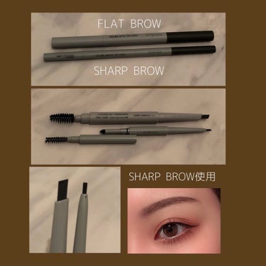 HAN ALL SHARP BROW C3 MODERN BEIGE/rom&nd/アイブロウペンシルを使ったクチコミ（2枚目）