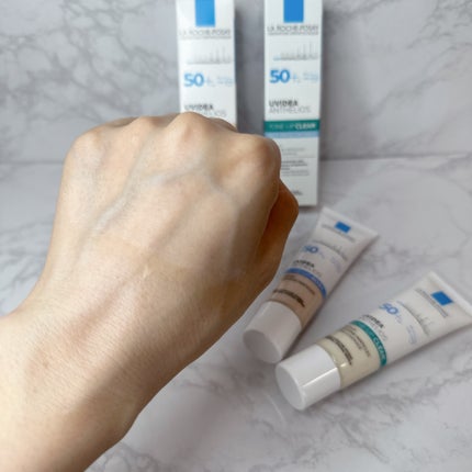 UVイデア XL プロテクショントーンアップ ローズ/ラ ロッシュ ポゼ/日焼け止めクリームを使ったクチコミ(3枚目)