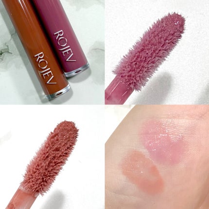 LIP PLUMPER GLAZE TINT/ROJEV/口紅を使ったクチコミ(3枚目)
