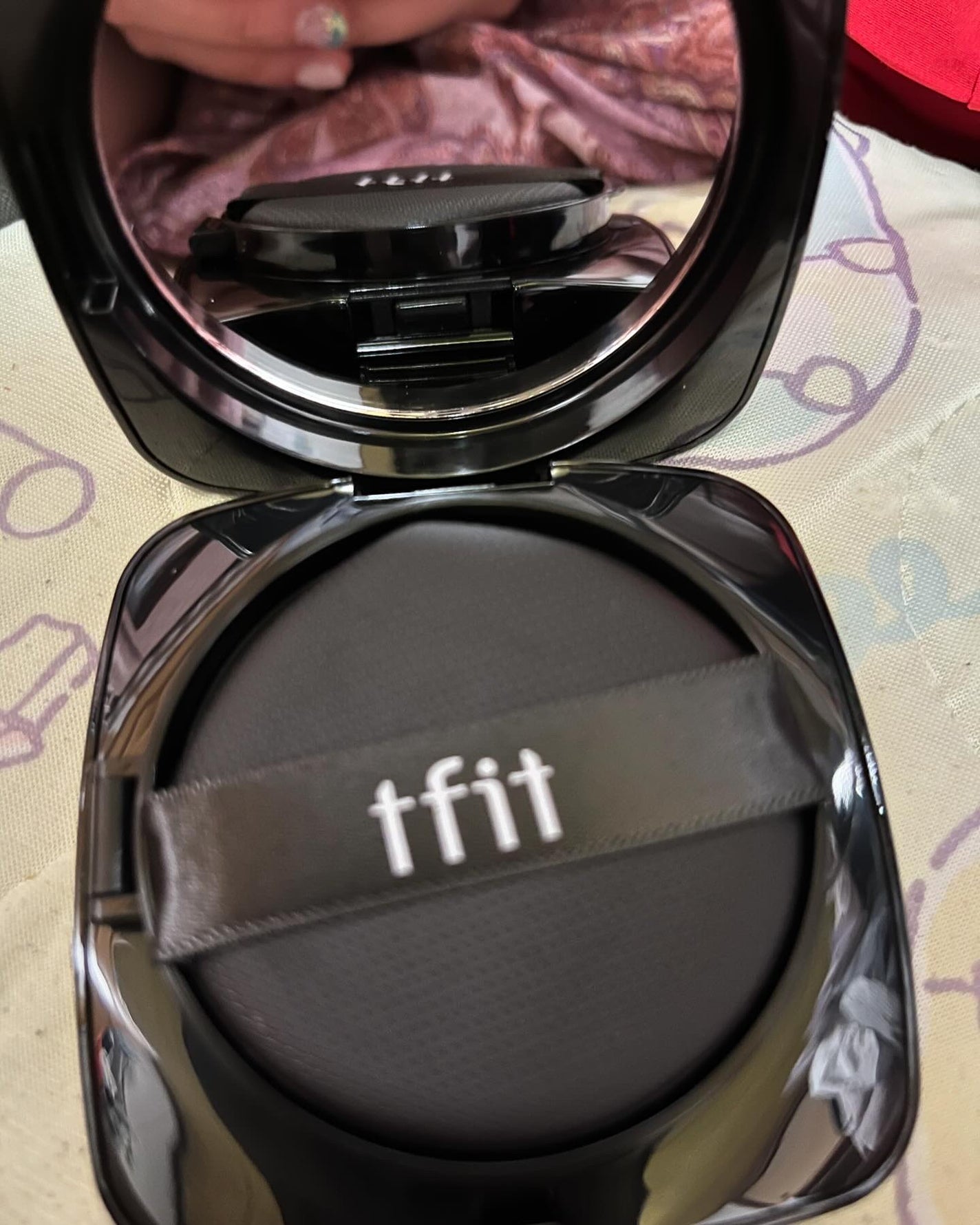 レイヤリングフィット グロークッションEX/TFIT/クッションファンデーションを使ったクチコミ(2枚目)