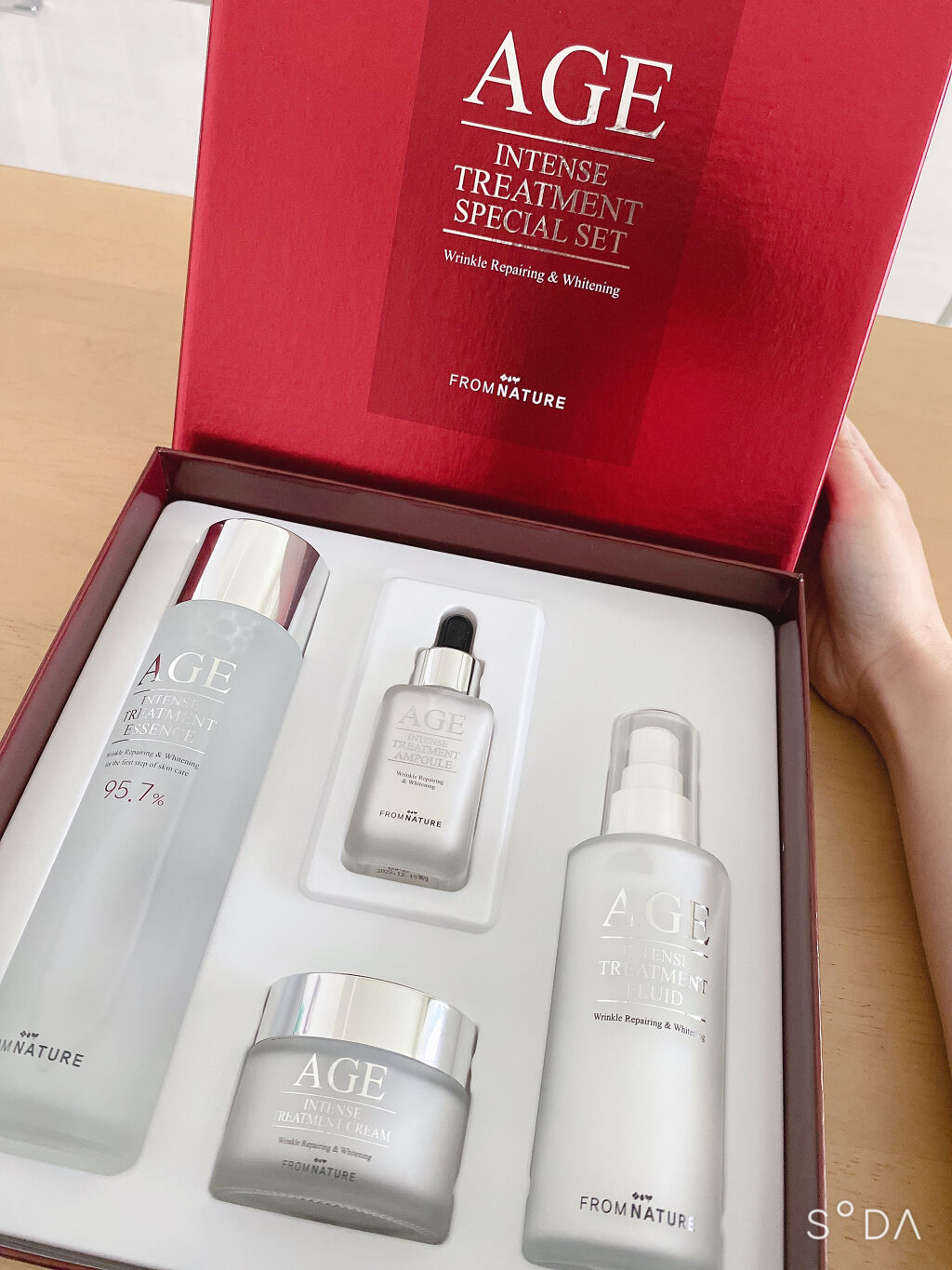 エイジインテンストリートメント スペシャルセット/FROM NATURE/スキンケアキットを使ったクチコミ（1枚目）