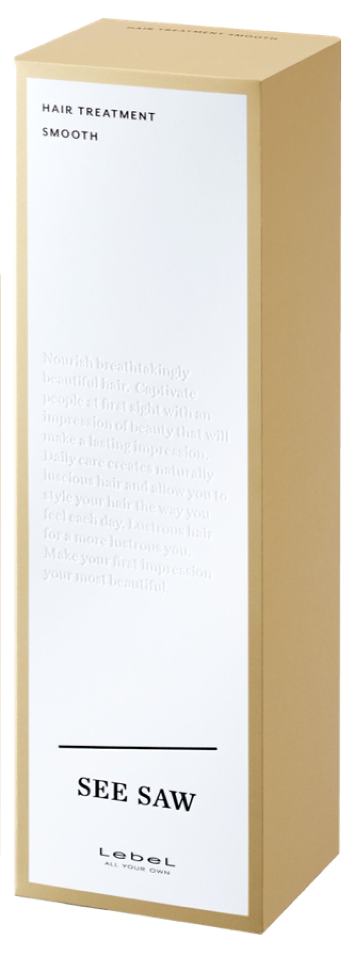 SEE/SAW ヘア＆スキャルプシャンプー/ヘアトリートメントスムース HAIR TREATMENT 200mL