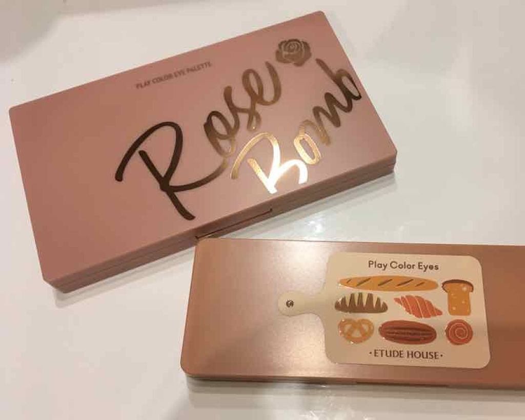 プレイカラーアイパレット ローズボム/ETUDE/アイシャドウパレットを使ったクチコミ（1枚目）