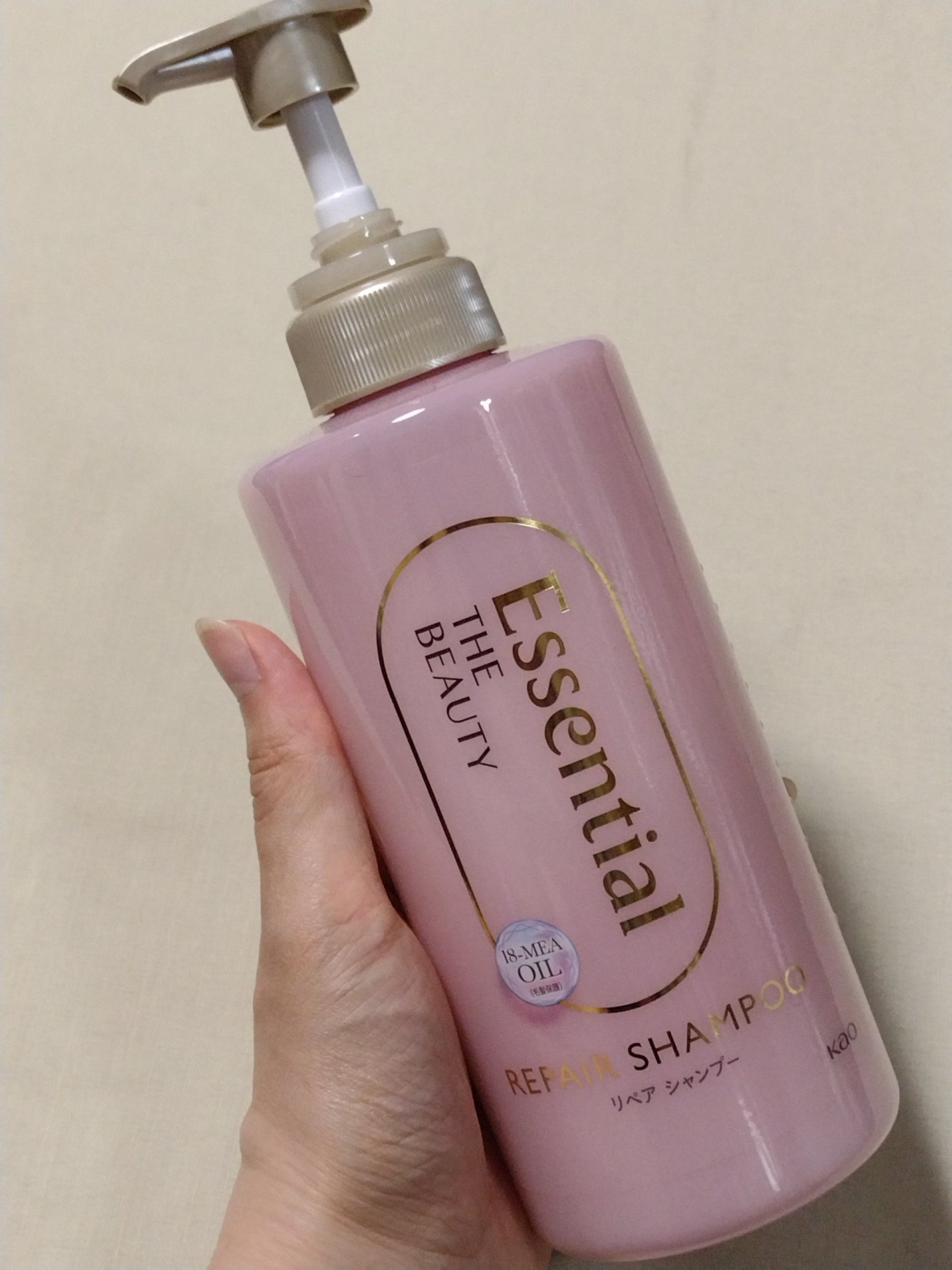 ザビューティ リペアシャンプー・コンディショナー/エッセンシャル/市販シャンプーを使ったクチコミ(1枚目)