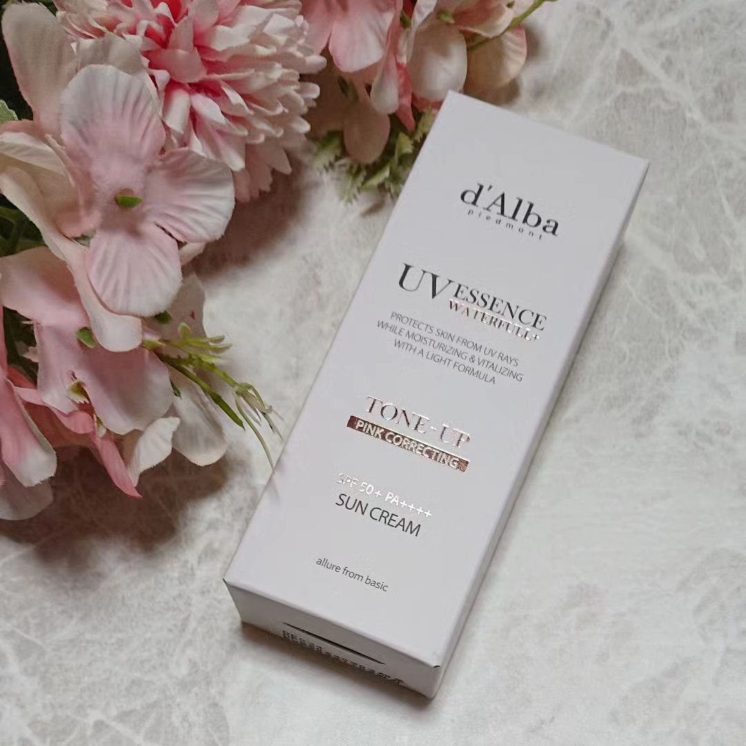 ウォータフルトーンアップサンクリーム/ダルバ/日焼け止めクリームを使ったクチコミ（1枚目）