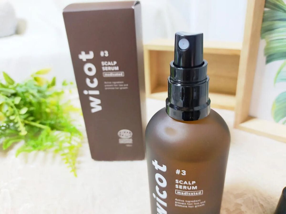 薬用スカルプセラム/wicot/頭皮ローションを使ったクチコミ(3枚目)