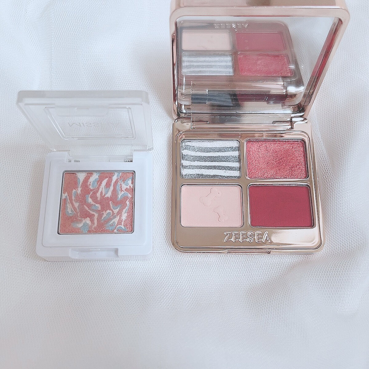 グリッタープリズム シャドウ マーブル/MISSHA/単色アイシャドウを使ったクチコミ（3枚目）