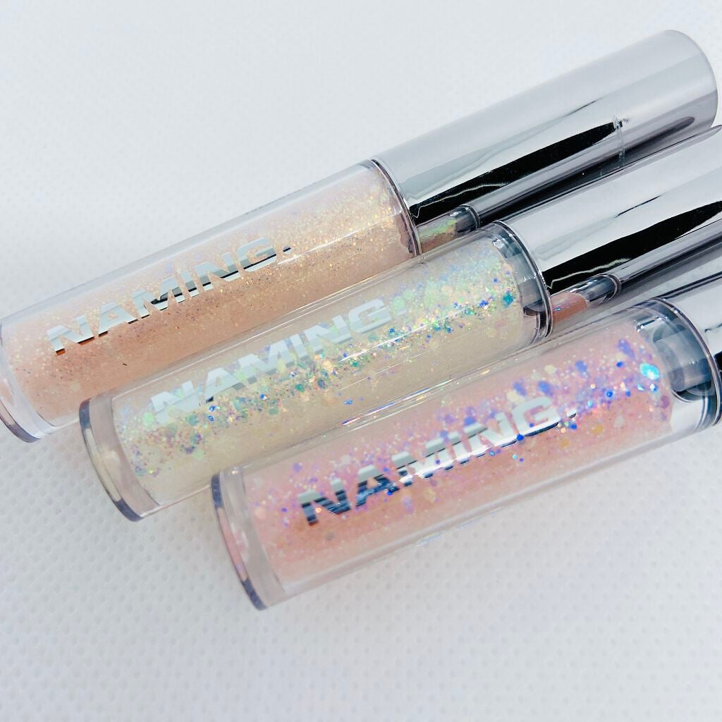 ダズリングアイグリッター/NAMING./リキッドアイシャドウを使ったクチコミ(2枚目)