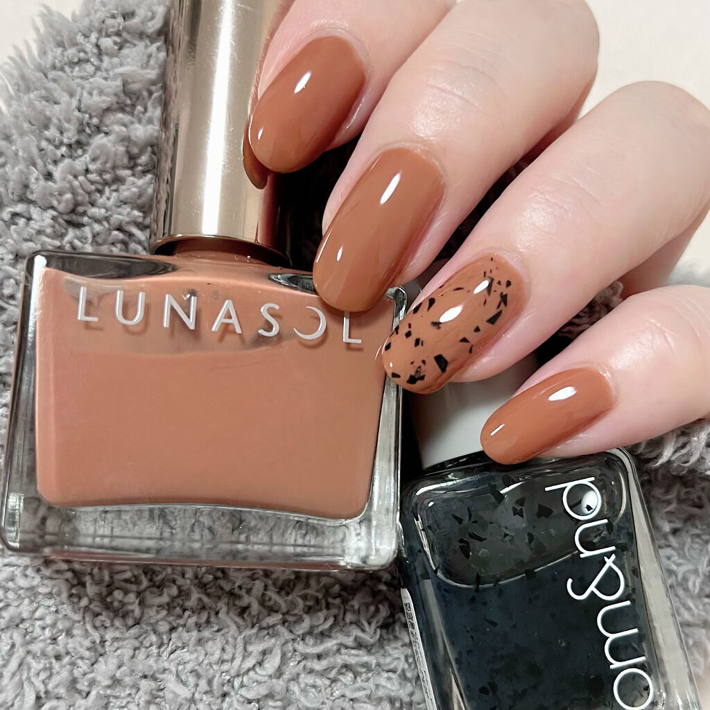 ルナソル ネイルポリッシュ EX24 Burnt Sienna（限定）/LUNASOL/マニキュアを使ったクチコミ（1枚目）