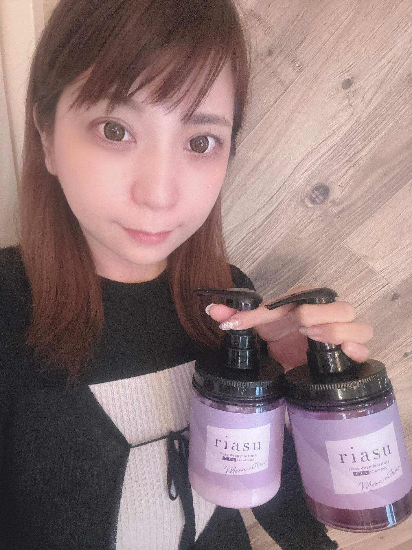 リアス ディープ モイスチャー シカ シャンプー/トリートメント/riasu/市販シャンプーを使ったクチコミ(2枚目)