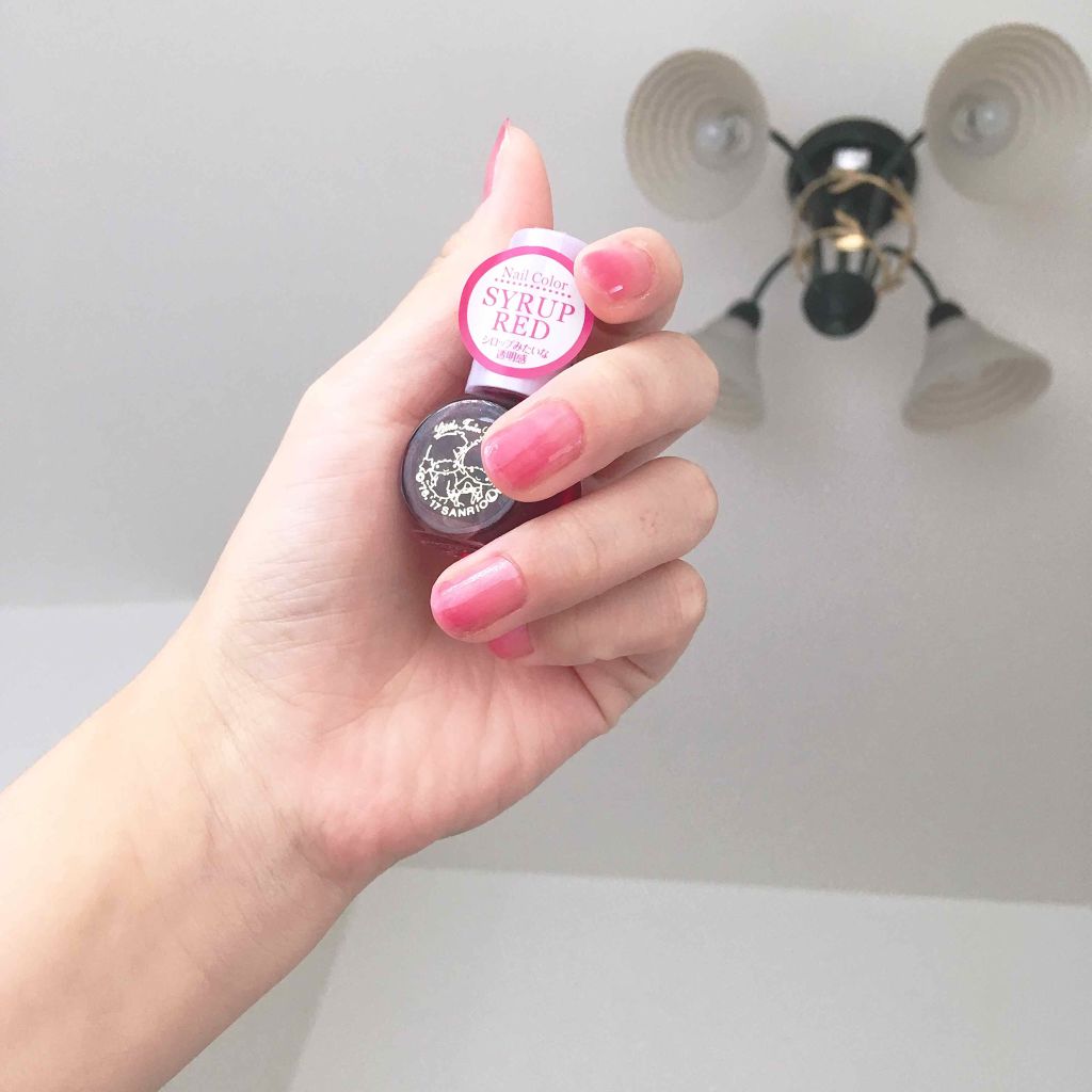 サンリオネイル/DAISO/マニキュアを使ったクチコミ(1枚目)