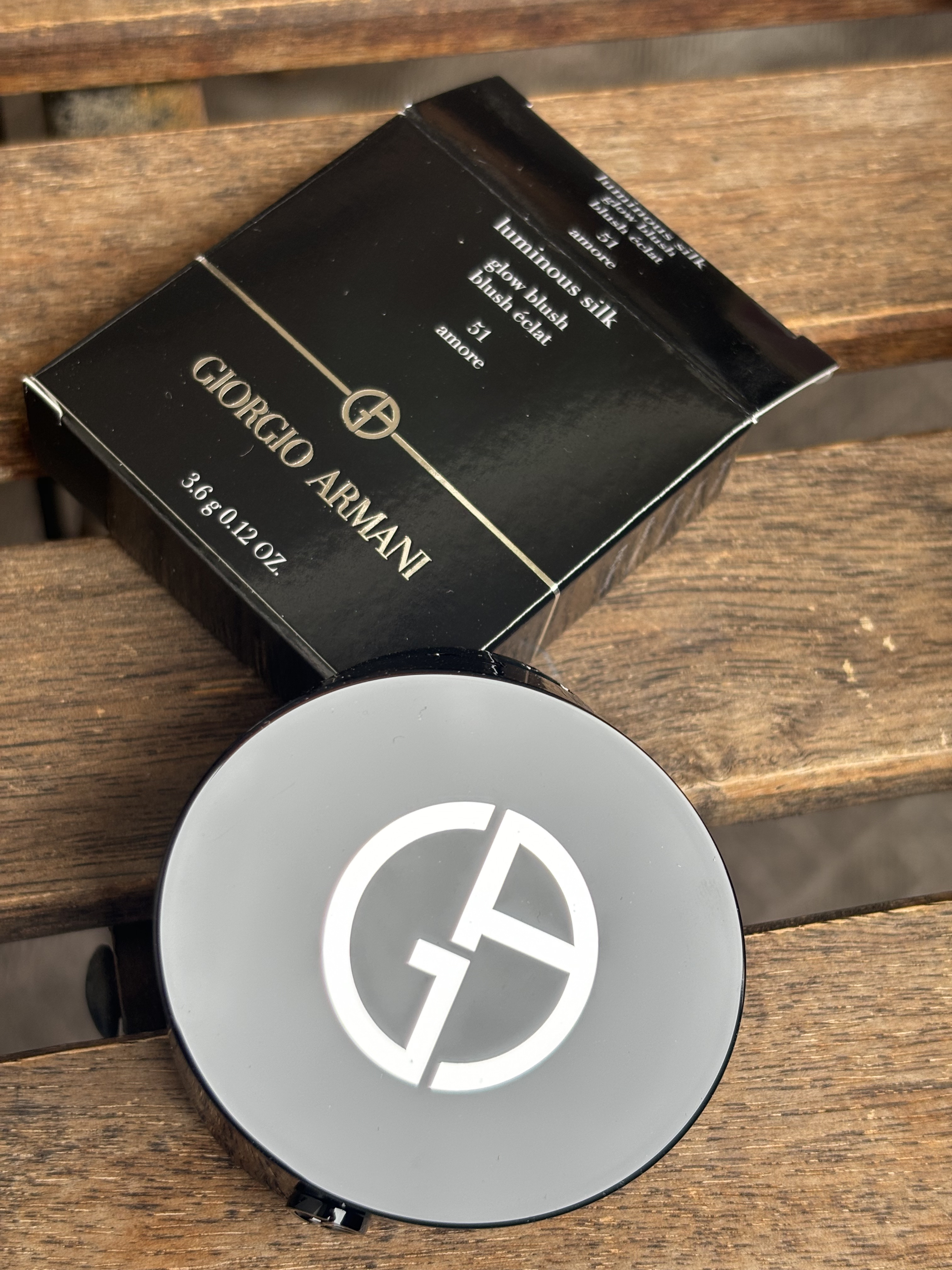 ルミナス シルク グロー ブラッシュ #51 アモーレ/ジョルジオ アルマーニ ビューティ/パウダーチークを使ったクチコミ（2枚目）